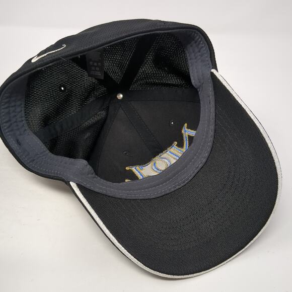 NDCL Fitted Baseball Cap Black M Embroidered Vented Holes Nike Legacy91 Dri-Fit - Picture 7 of 9
